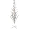 6ft. Pre-Lit Black Cascade Outdoor Halloween Twig Tree, Orange Lights